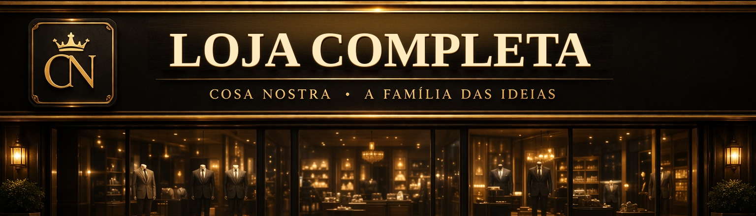 Loja Completa — Cosa Nostra • A Família das Ideias